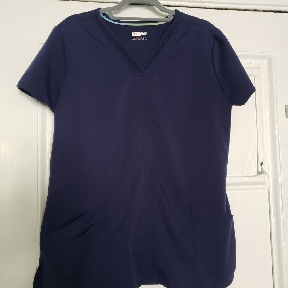 Scrubstar Ultimate Navy Scrub Top